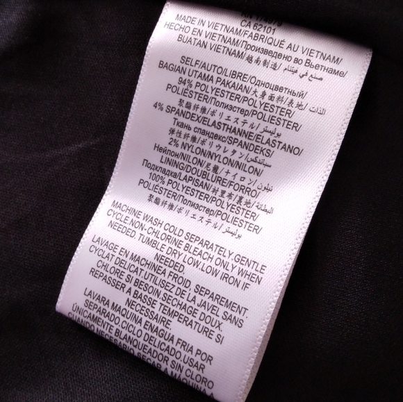 NWT BCBGeneration Women's One Shoulder Ribbed Dress in Black - Picture 9 of 9